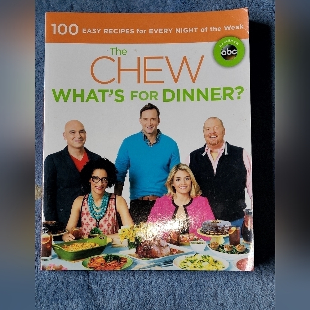The Chew What's for dinner cookbook